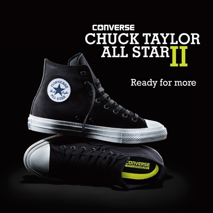 converse with lunarlon chuck taylor 2