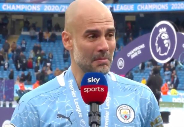 Remember When Pep Guardiola Cried Because He Couldn’t Replace Sergio Aguero